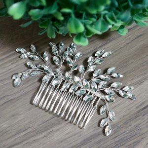 Crystal Bridal hair comb / Hair Accessory